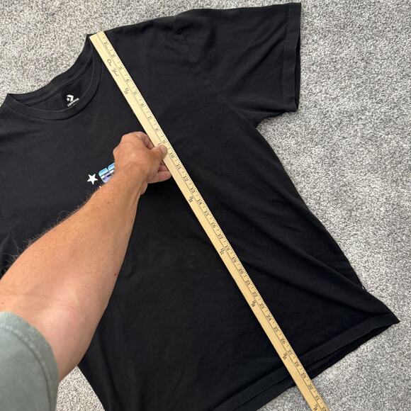 Converse Suns Shirt Mens XL Black Basketball Graphic Tee 90s Style Retro NBA - Picture 2 of 10